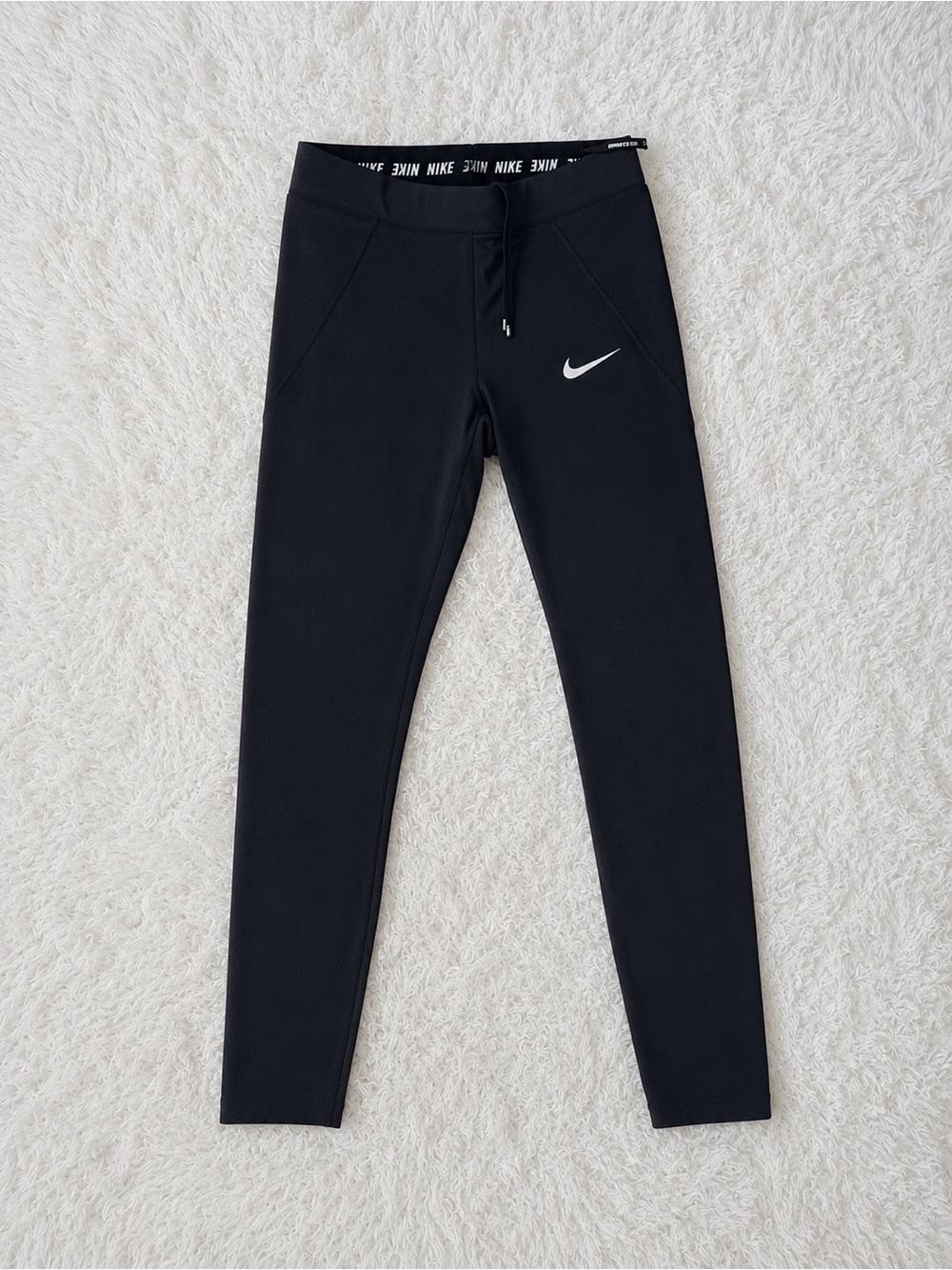 Nike Dri-FIT Black Running Leggings Size Small